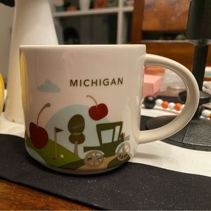 Starbucks You Are Here Mug - Michigan